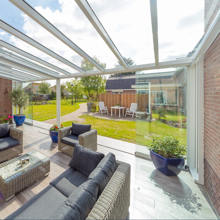 Verasol tuinkamer Greenline glasdak - Greenline tuinkamer - Verasol tuinkamer Greenline