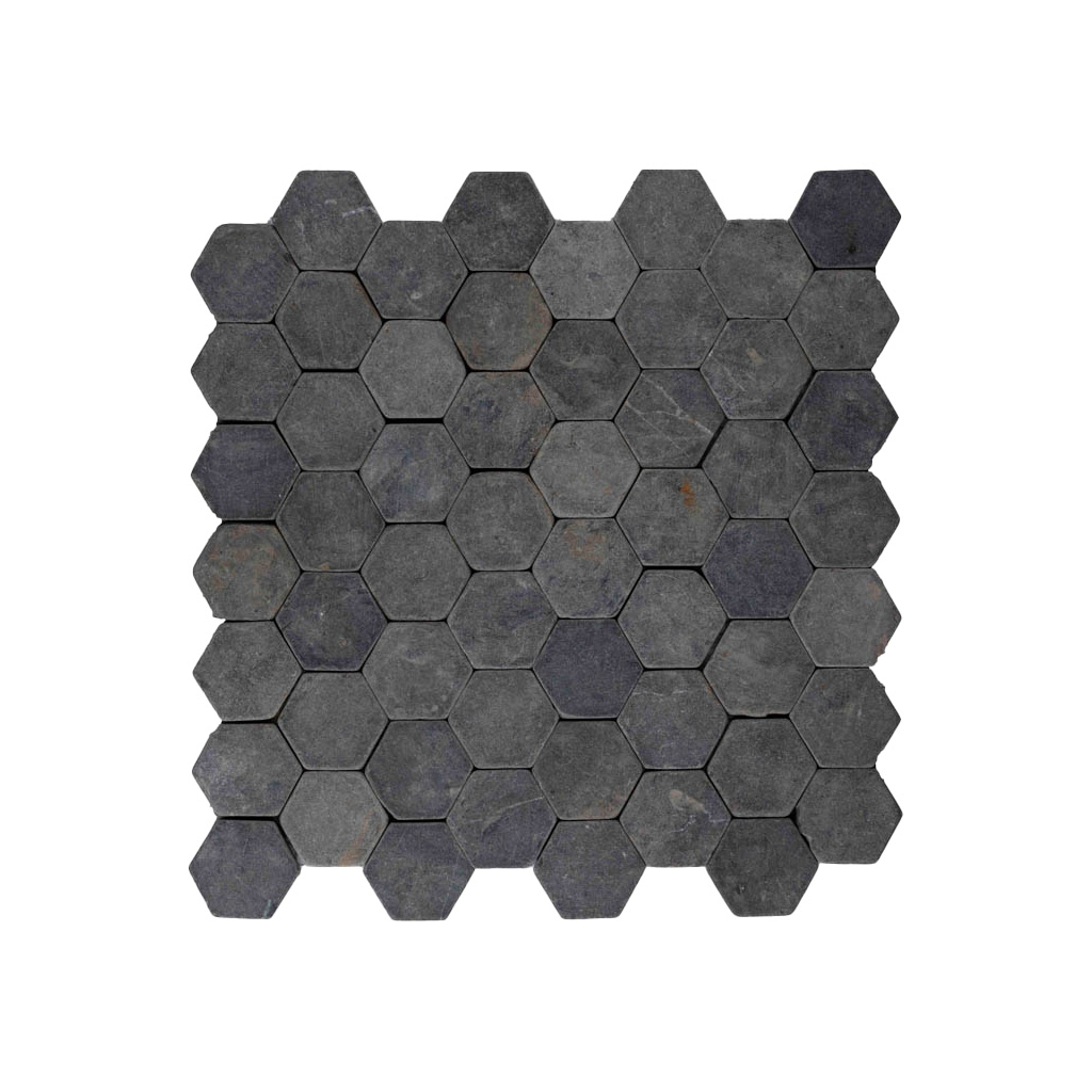 Parket kleine hexagon grijs - Hexagon small grey - BN113 kleine hexagon grijs