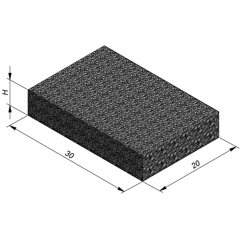 Eco Solution infiltro big 30/20x20x6cm - Infiltro big - Eco Solution infiltro big lengte 30cm