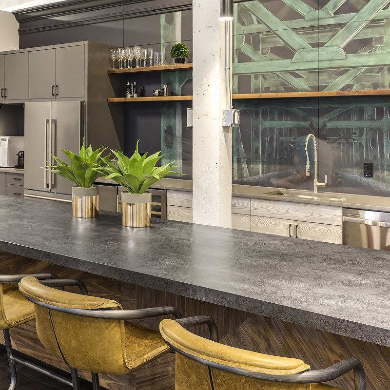Neolith Iron Grey Satin diverse afmetingen - Iron grey countertop - Iron Grey Satin 60x60