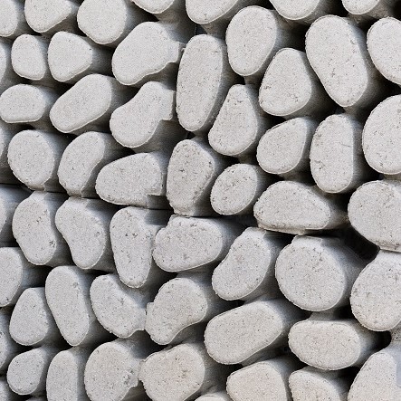 Eco Solution keigrassteen waterpasserend grijs 45x45x10cm - Keigrassteen waterpasserend 45x45x10 grijs - Eco Solution keigrassteen grijs
