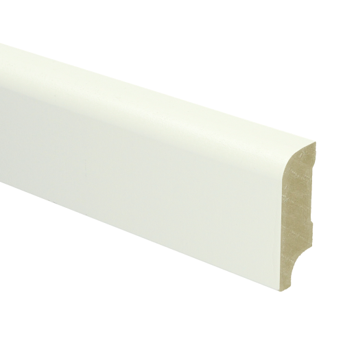 MDF Koloniale plint 58x22 wit voorgelakt RAL 9010 - Koloniale plint 58x22 - 16013