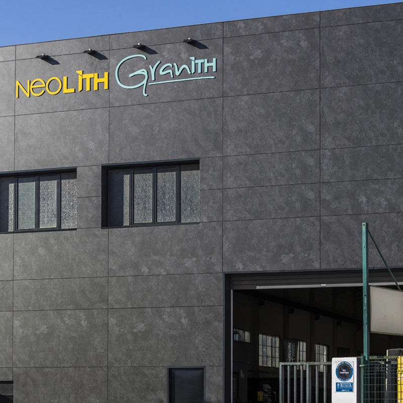 Neolith Krater Riverwashed diverse afmetingen - Krater facade - Krater Riverwashed 75x75