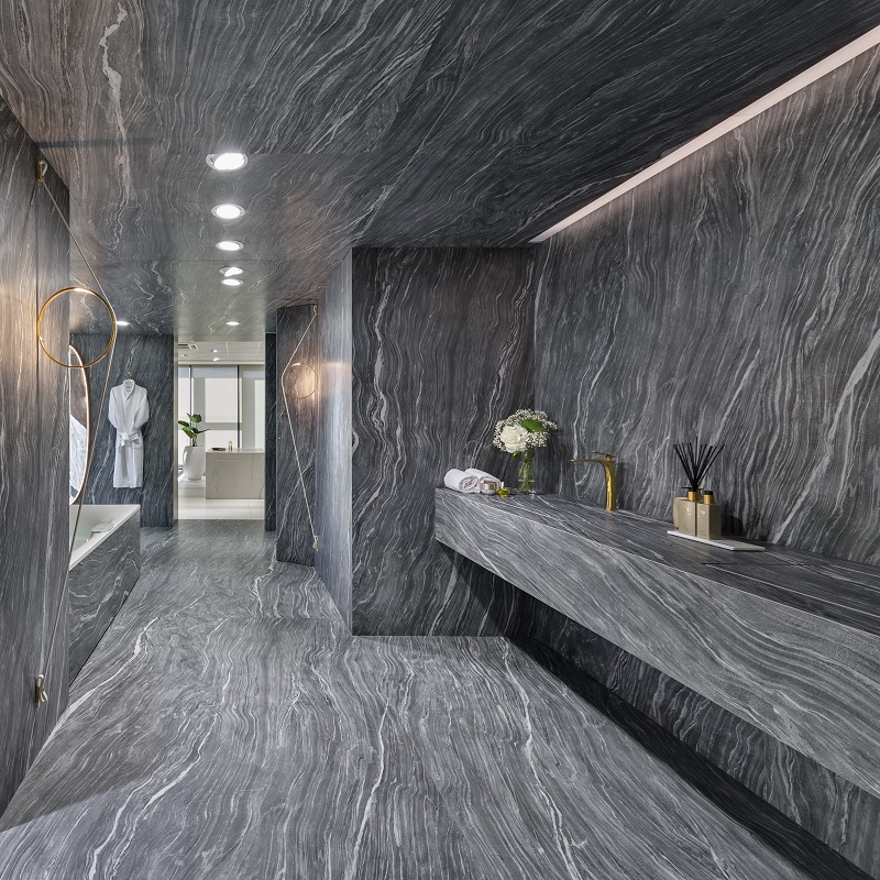 Neolith Mar del Plata Riverwashed diverse afmetingen - Mar del plata cladding - Mar del Plata Riverwashed 75x75