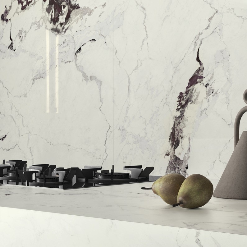 Ariostea Ultra Marmi Capraia Levigato Silk diverse afmetingen - Marble effect floors capraia 02 - Ariostea Capraia Levigato Silk 37,5x75cm
