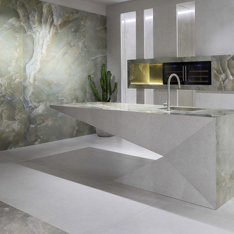 Ariostea Ultra Onici Onice Persia Lucidato Shiny diverse afmetingen - Marble effect floors onice persia 02 - Ariostea Onice Persia Shiny 37,5x75cm
