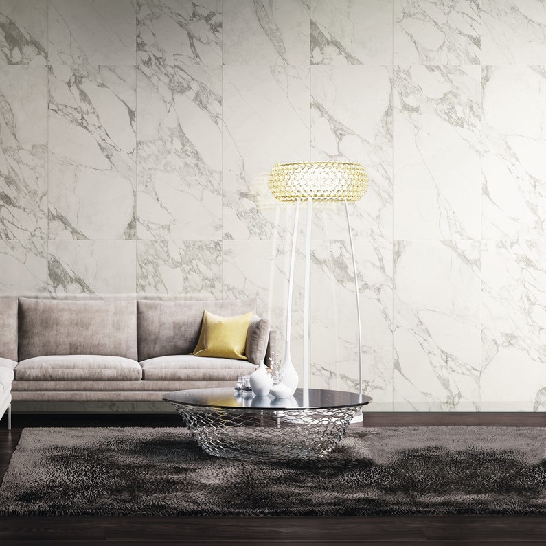 Ariostea Marmi Classici Arabescato Classico Soft 60x120cm - Marble effect white floors arabescato classico 03 - Ariostea Arabescato Classico Soft 60x120cm