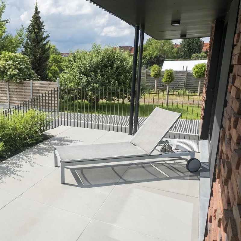 Megategel Carreau Gris Naturel 100x100cm diverse diktes - Megategel gris naturel sfeer - Megategel Carreau Gris Naturel 100x100x6cm
