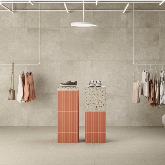 GeoCeramica Starter Meso Light Greige KTBN04 60x60x4cm - Meso light greige 1 - KTBN04 Meso Light Greige 60x60