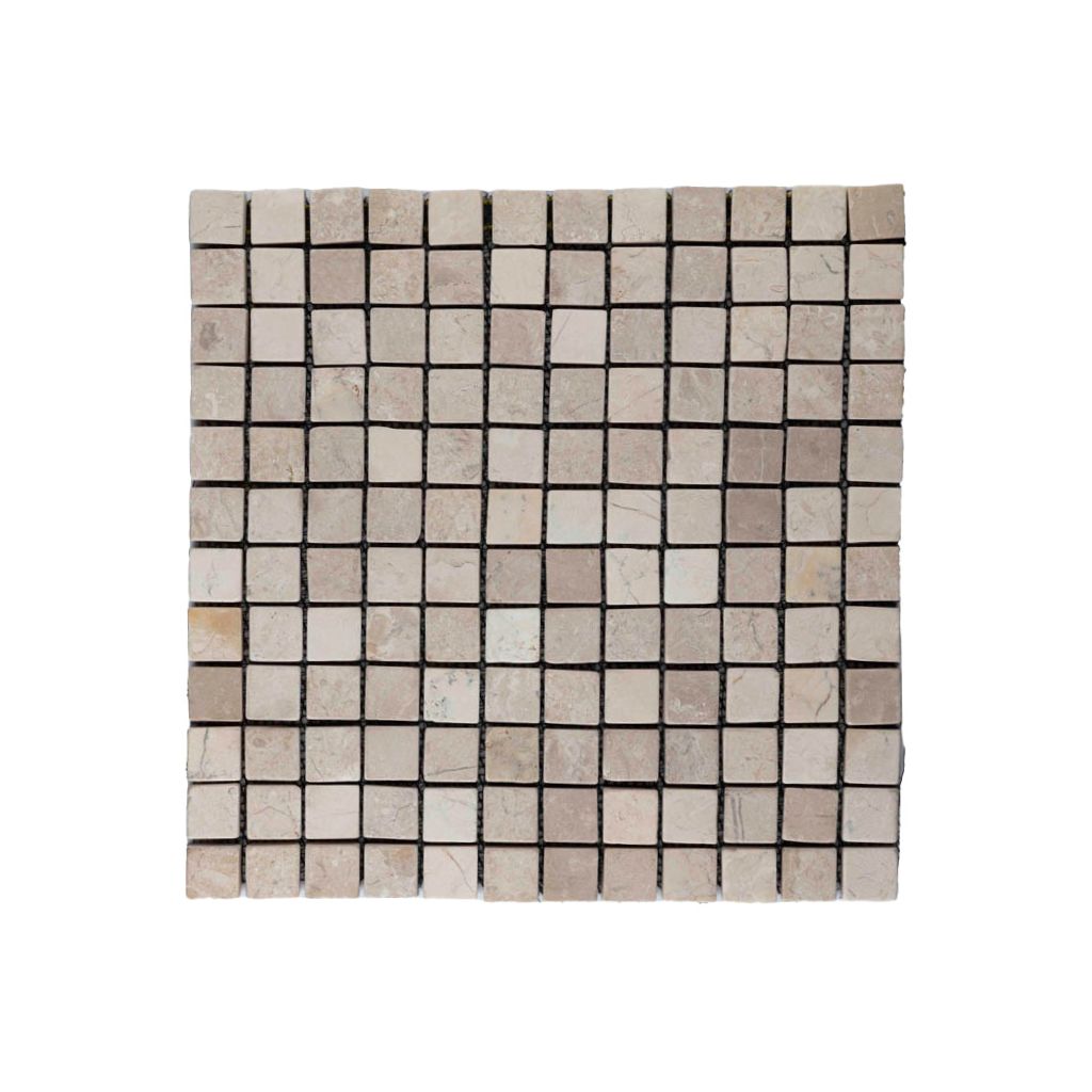 Metric moza&iuml;ek cr&egrave;me 2,5x2,5cm - Metric cream 2 5x2 5 - BN113 moza&iuml;ek cr&egrave;me (1)