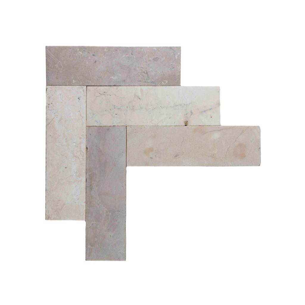 Metric moza&iuml;ek cr&egrave;me 6x20cm - Metric cream 6x20cm - BN113 moza&iuml;ek cr&egrave;me (5)