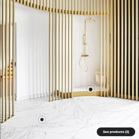 Neolith Calacatta C01 Polished diverse afmetingen - Neolith calacatta sfeer - Calacatta C01 Polished 75x75