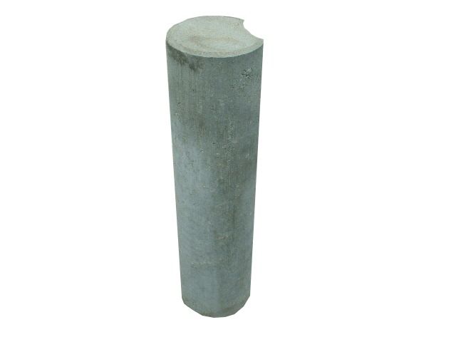 Palissaden grijs diameter 15cm - Palissade 15x40cm grijs - Palissaden grijs diameter 15cm 60cm hoog