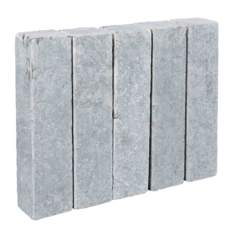 Palissades Antique Blue Light 12x12cm diverse hoogtes - Palissades antique blue light 1 - Palissades Antique Blue Light 50x12x12cm