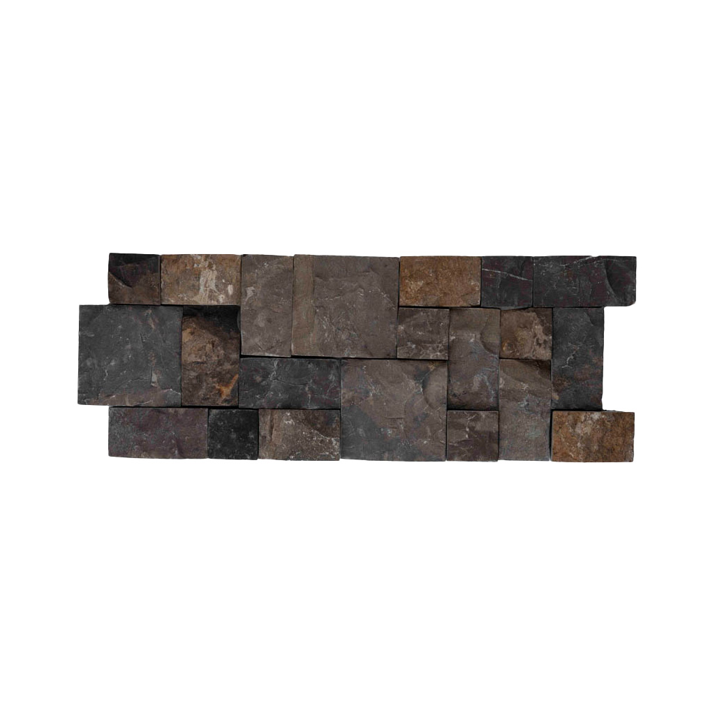 Steenpaneel bruin-grijs - Panels 06 grey brown - BN113 paneel bruin-grijs