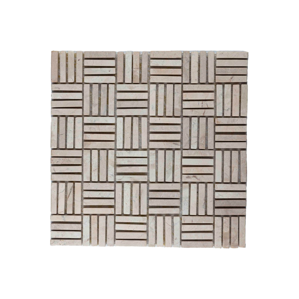 Parket split cr&egrave;me 1x4,8cm - Parquet split cream 1x4 8cm - BN113 split cr&egrave;me (1)