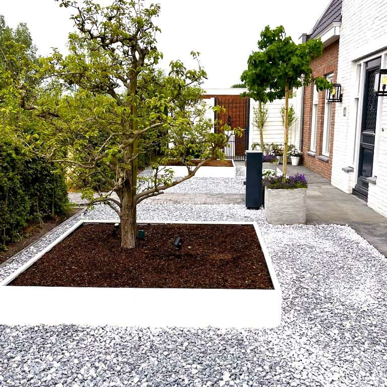 Gepoedercoat Staal Plantenbak Miami XXL 200x200cm diverse hoogtes - Pbcomixl2000x2000x400ral9010 2 - Gepoedercoate Plantenbak Miami 200x200x30cm
