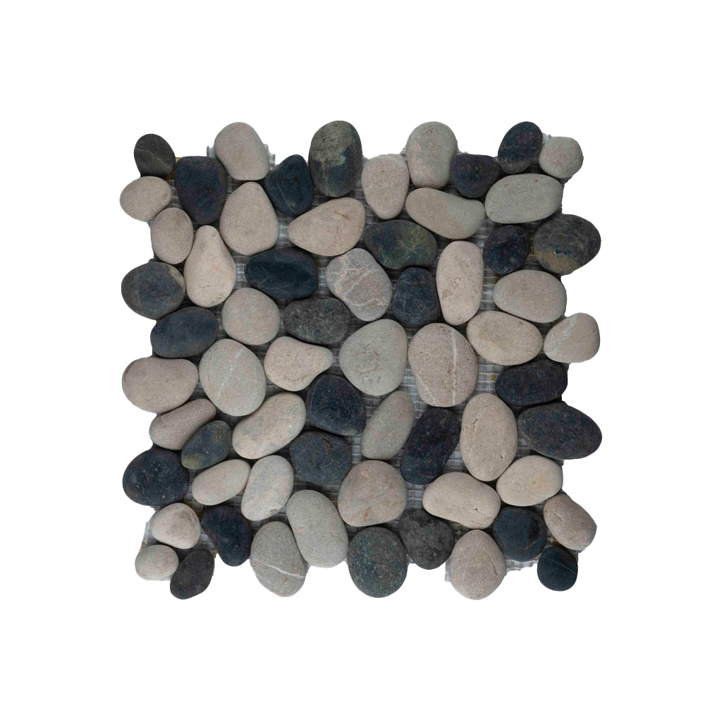 Kiezelstenen regulier mix bruin & zwart - Pebbles regulier mix bruin en zwart - BN113 regulier bruin-zwart