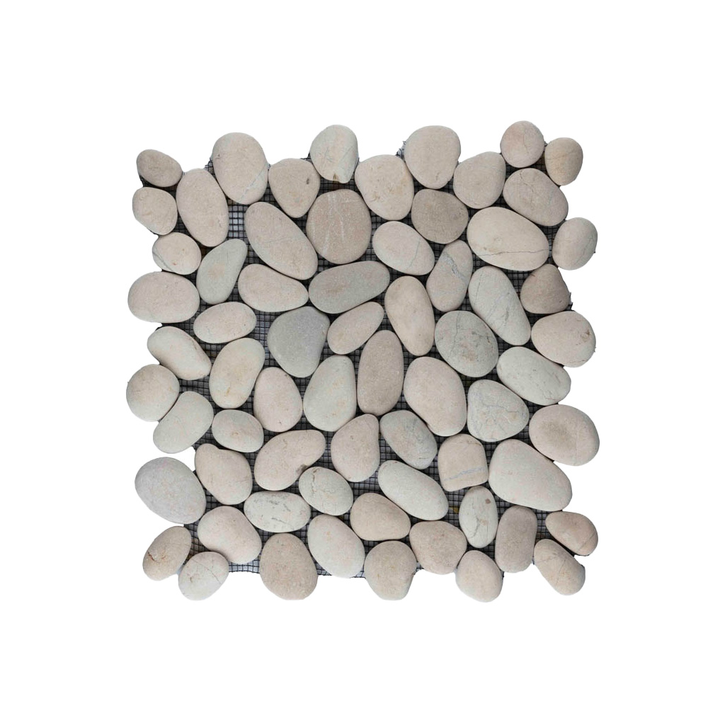Kiezelstenen regulier wit - Pebbles regulier wit - BN113 regulier wit