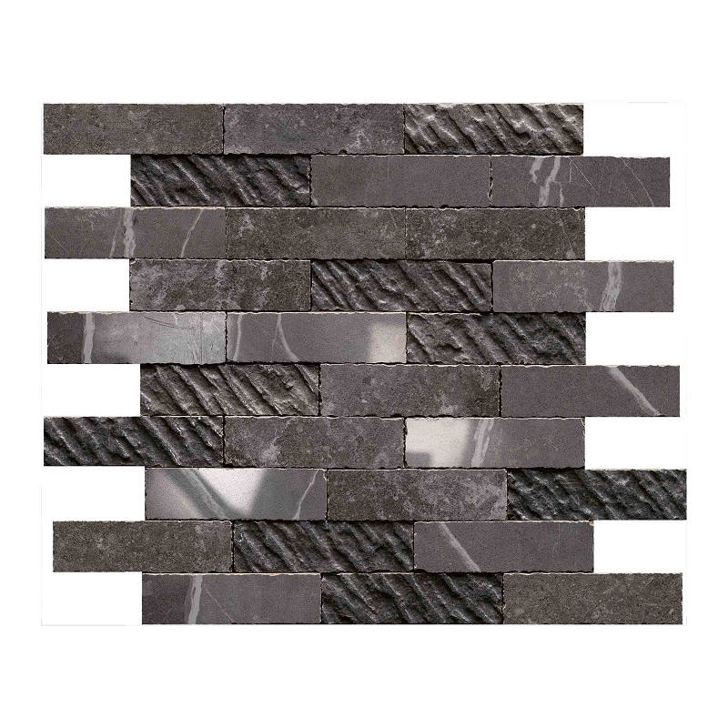 Pietra Unico Nite Mosaico Mix 30x30x0,95cm - Pietra unico mosaico mix nite 1 - Pietra Unico Nite Mosaico Mix 30x30x0,95cm