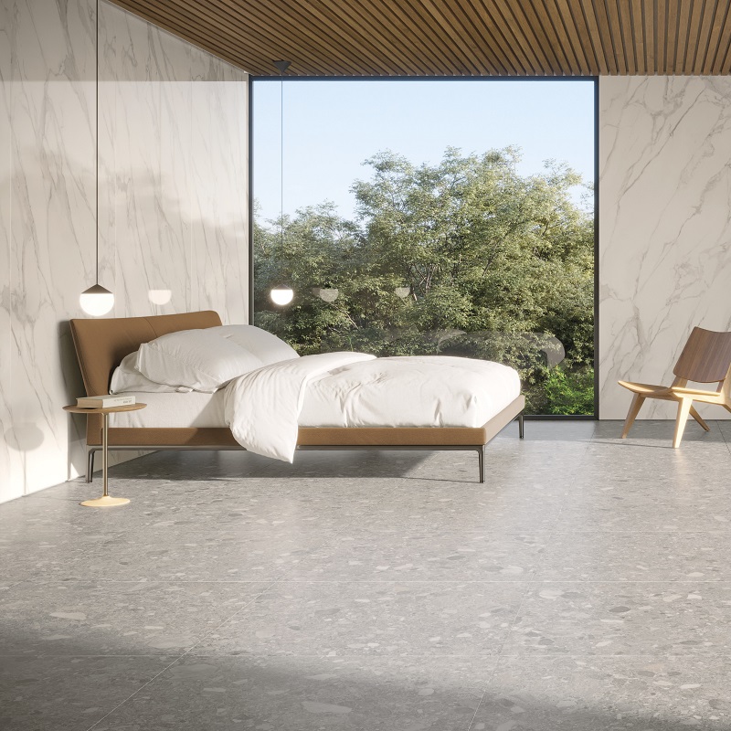 Pietra Lombarda Argento 60x60x0,9cm - Portobello shop ambiente 200115 202866 e lombarda viva argento 90x90 nat 3d 0 - Pietra Lombarda Argento 60x60
