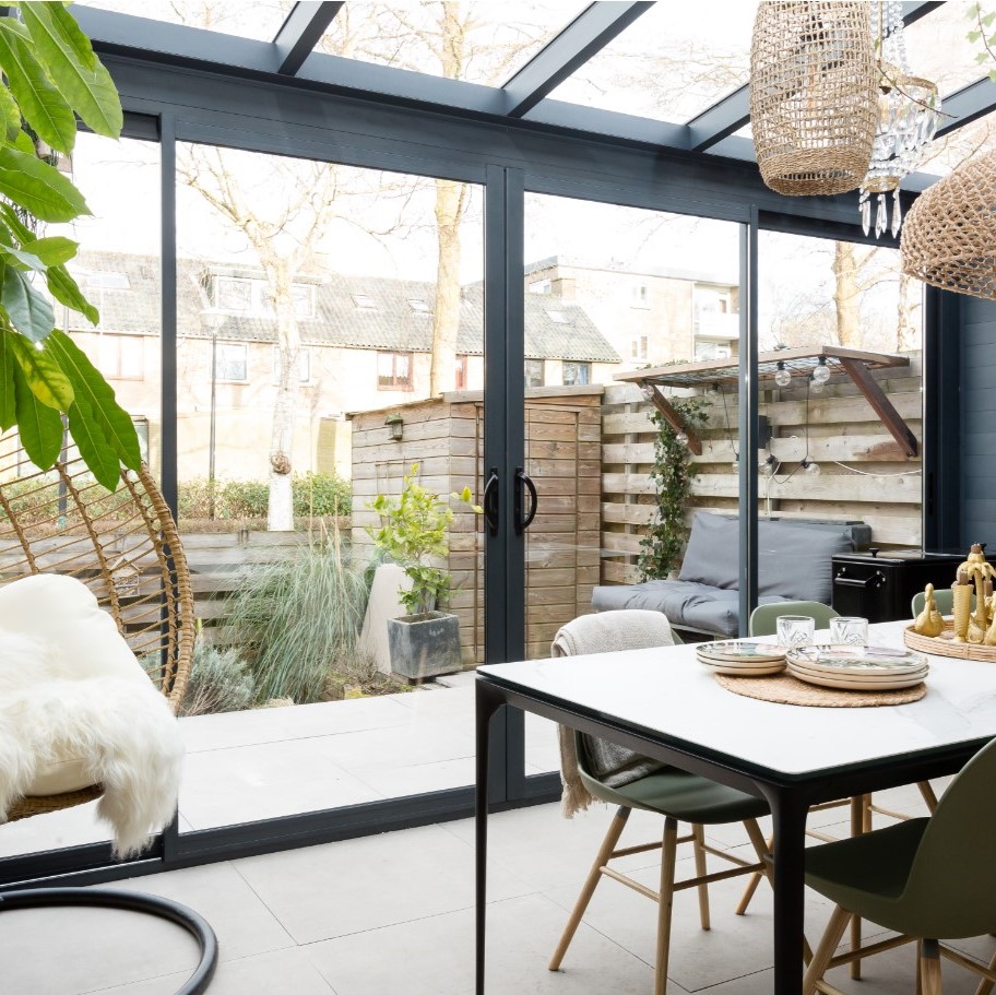 Verasol tuinkamer Profiline glasdak - Profiline tuinkamer glasdak - Verasol tuinkamer Profiline