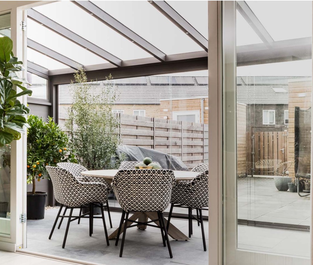 Verasol tuinkamer Profiline polycarbonaat dak - Profiline tuinkamer polycarbonaat dak 1 - Verasol tuinkamer Profiline polycar