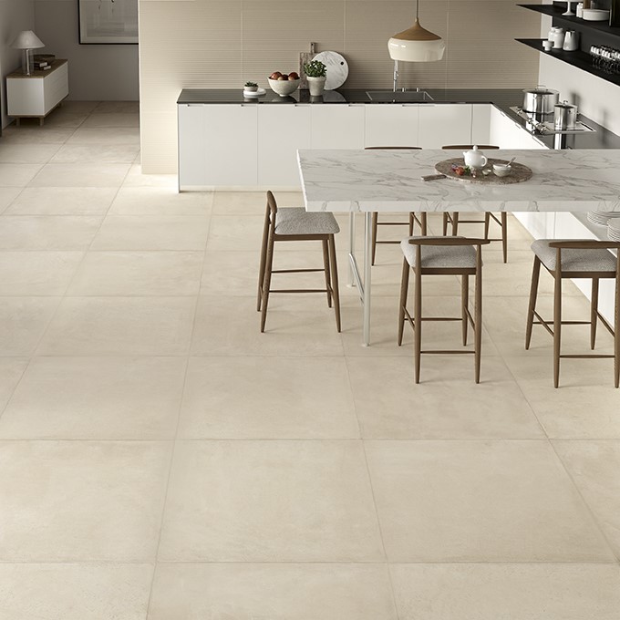 Citylife Beige 59,5x119,2cm - R 8 beige 90x90 living pranzo 2 - Citylife Beige 59,5x119,2