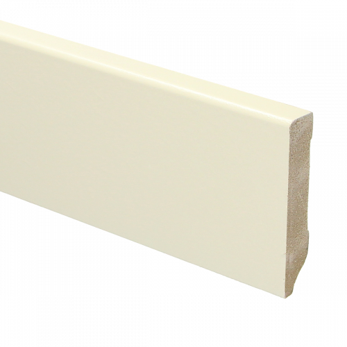 MDF Moderne plint 70x15 voorgelakt RAL 9001 - Ral 9001 70x12 1 - 15927