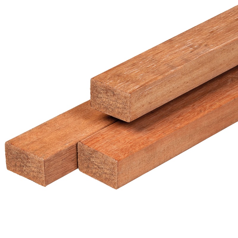 Regel hardhout diverse afmetingen TH11 - Regel hardhout 4 4x6 8cm - Regel hardhout b73