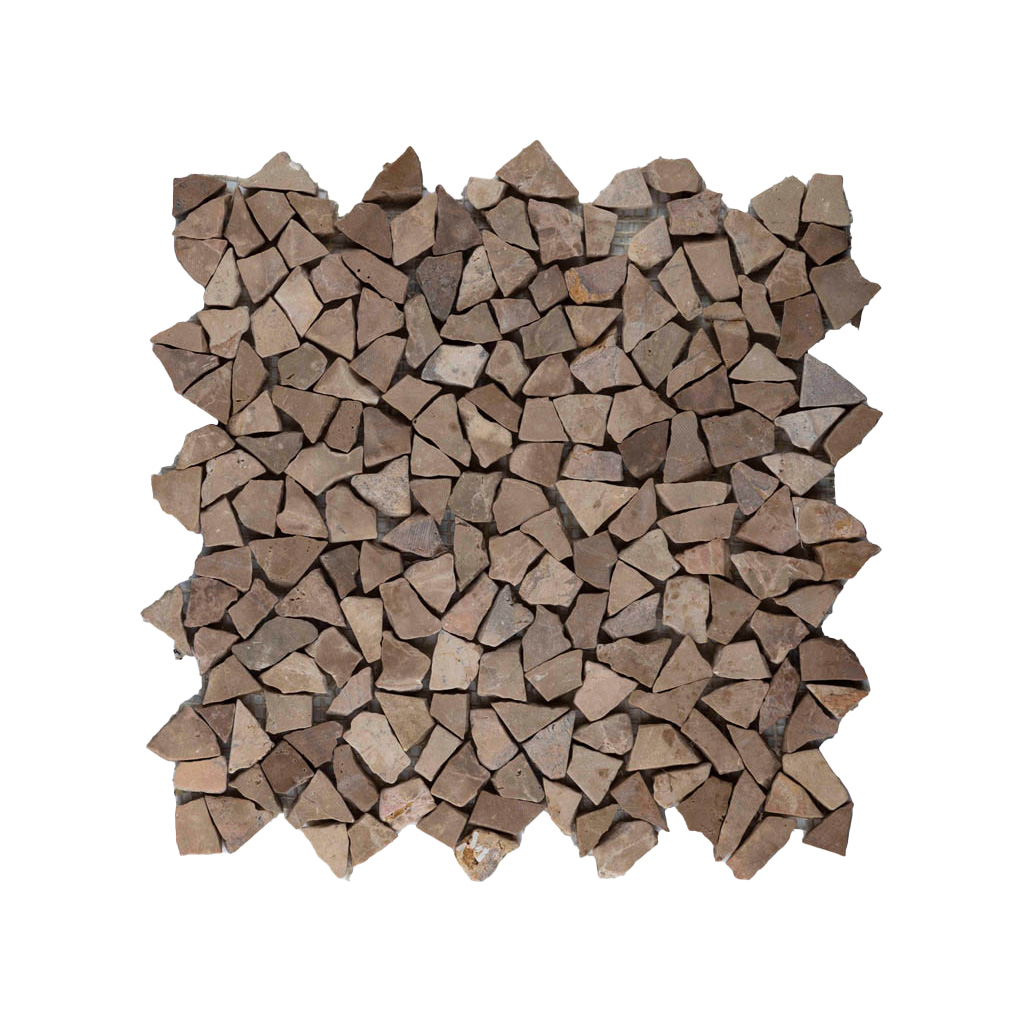 Moza&iuml;ek regulier klein licht bruin - Regular small light brown - BN113 regulier klein licht bruin