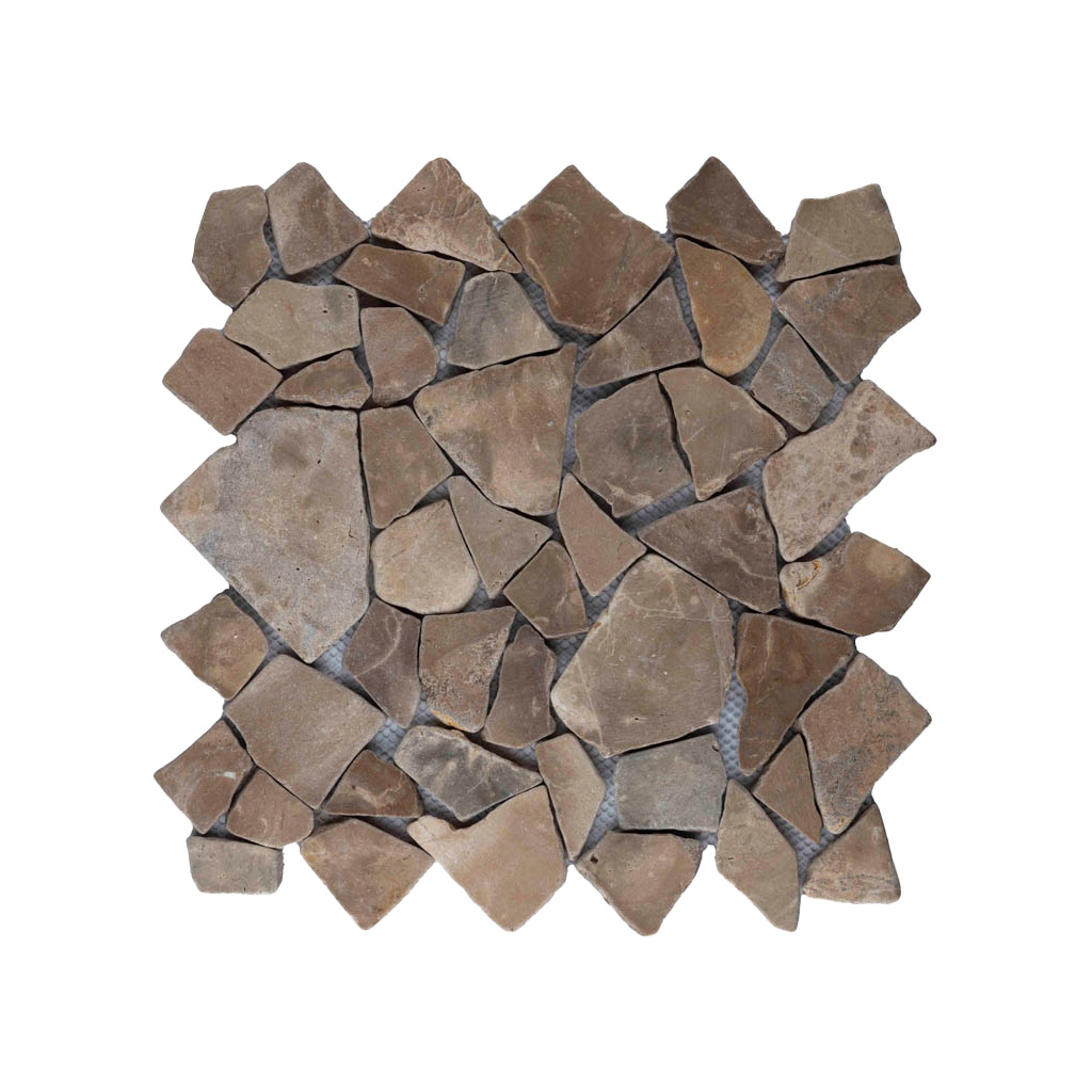 Moza&iuml;ek regulier XL licht bruin - Regular xl light brown - BN113 regulier XL licht bruin