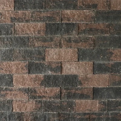 MBI Roccia Strak Bruin/Zwart 31x11,5x10cm - Roccia strak 30x12x12cm bruinzwart - Roccia Strak Bruin/Zwart 31x11,5