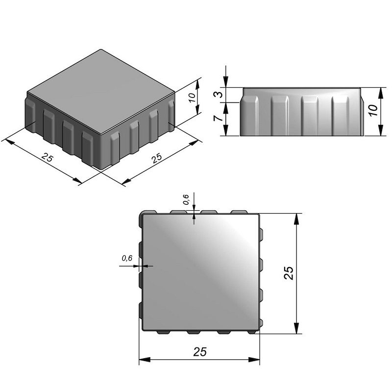 Eco Solution seamstone big 25x25x10cm - Seamstone big - Eco Solution seamstone big