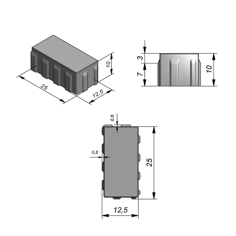 Eco Solution seamstone small 25x12,5x10cm - Seamstone small - Eco Solution seamstone small