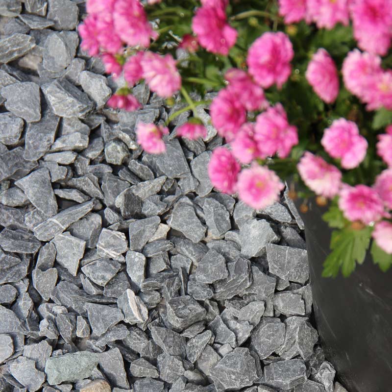 Canadian Slate zwart 15-30mm - Sfeer canadian slate zwart - Canadian Slate zwart 15-30mm Midibag