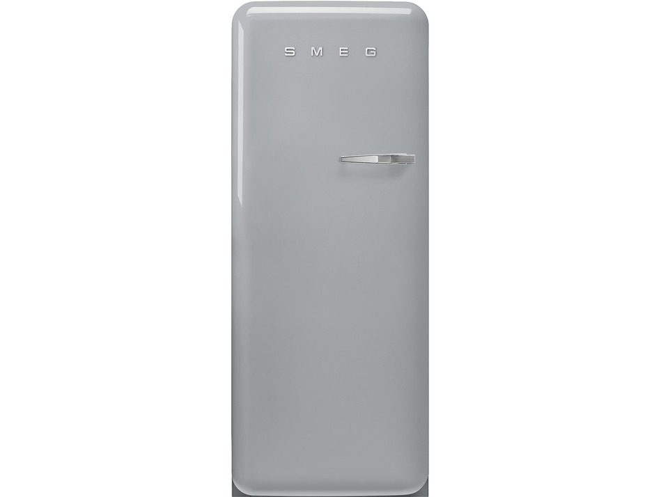 SMEG koelkast grijs - Smeg fab28lsv5 grijs - SMEG FAB28LSV5