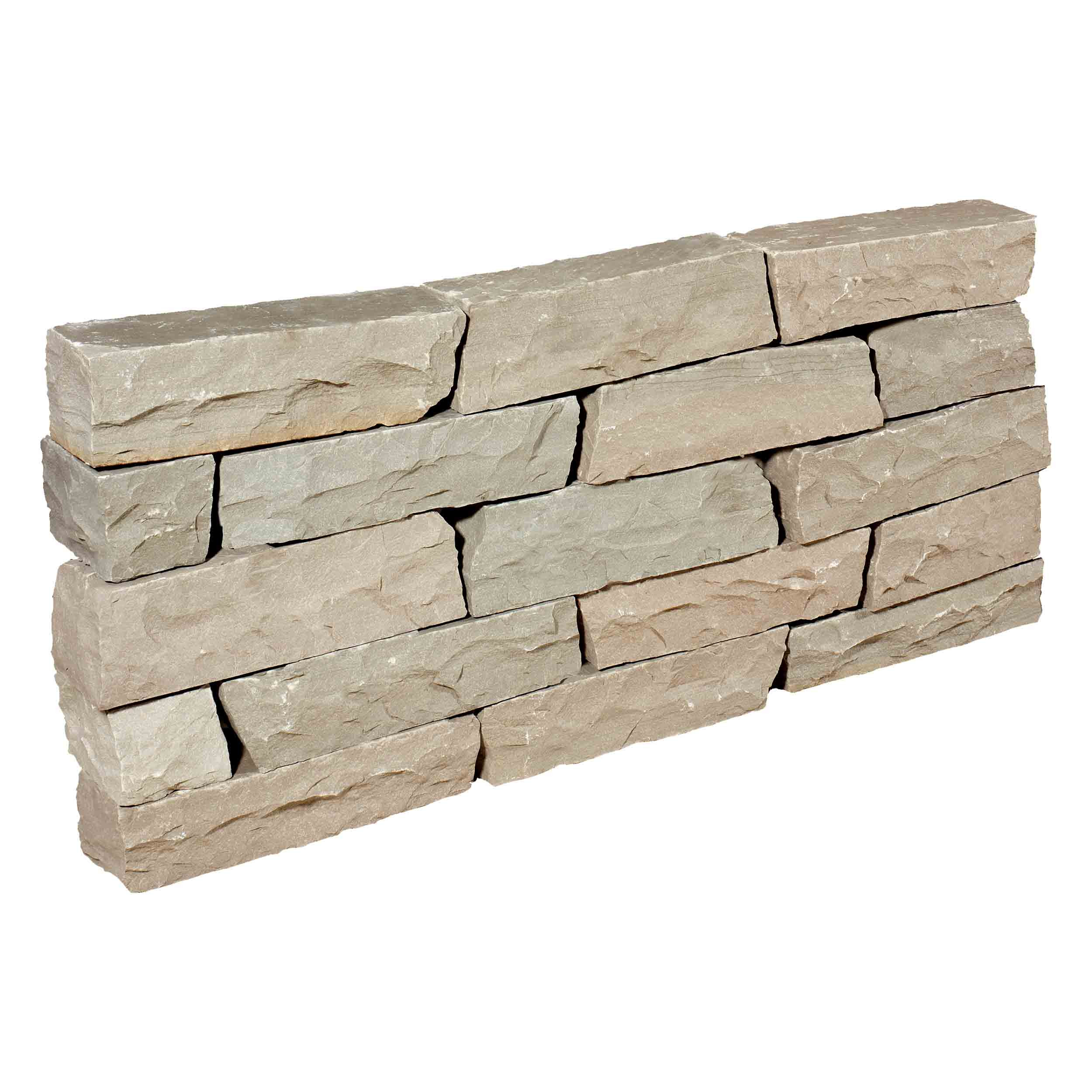 Stapelblok Kandla Grey 35 x 9-11x 9-11cm - Stapelblokken autumn grey 2 - Stapelblok Kandla Grey