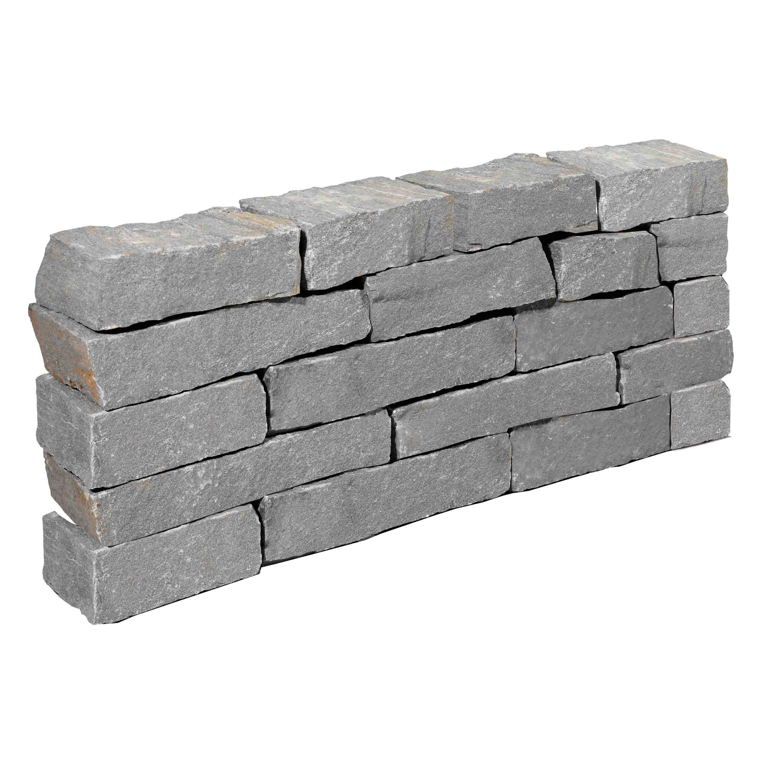 Stapelblok Lucerna Grigio Var.lengte x 8-12 x 18-25cm - Stapelblokken lucerna patagonia 1 - Stapelblok Lucerna Grigio 