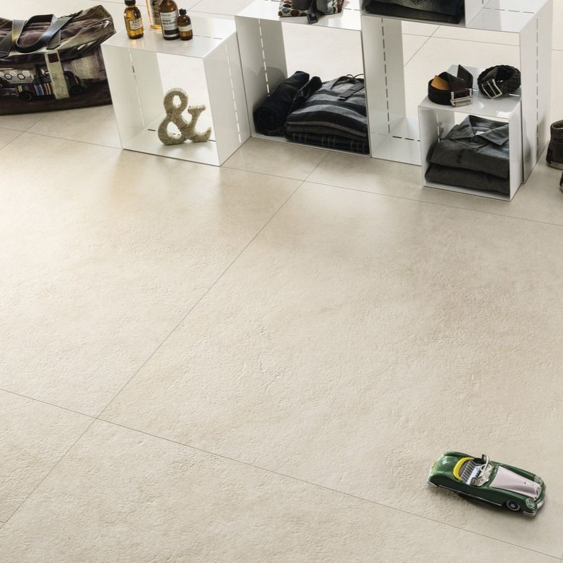 Ariostea Ultra Pietre Jerusalem Limestone Strutturato diverse afmetingen - Stone effect white floors jerusalem limestone 01 - Ariostea Jerusalem Strutturato 100x100cm