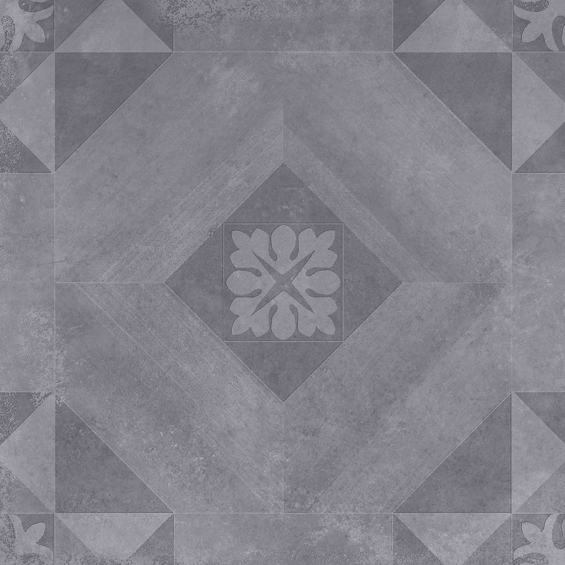 GeoCeramica D&eacute;cor Symbol Block Black KTBN04 60x60x4cm - Symbol block black - KTBN04 Symbol Block Black 60x60