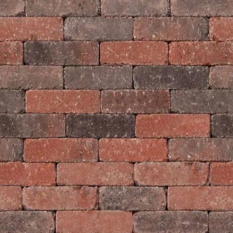 Tambour Trommelsteen Rood/Zwart 7cm dikte diverse afmetingen - Tambour rood zwart - Tambour Rood/Zwart 20x5x7cm