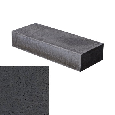 Traptrede Oud Hollands carbon hoogte 15cm diverse lengtes - Traptrede carbon 100x37x15cm - Traptrede Oud Hollands carbon hoogte 15cm