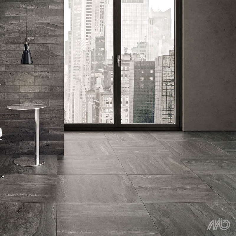 Travertino Veincut Black diverse afmetingen - Travertino veincut black 1 - Travertino Veincut Black 60x60cm