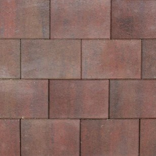 Tremico Betonstraatsteen Oud Bont 6cm dikte diverse afmetingen - Tremico betonstraatsteen oud bont 30x20x6cm - Tremico Oud Bont 20x5x6cm