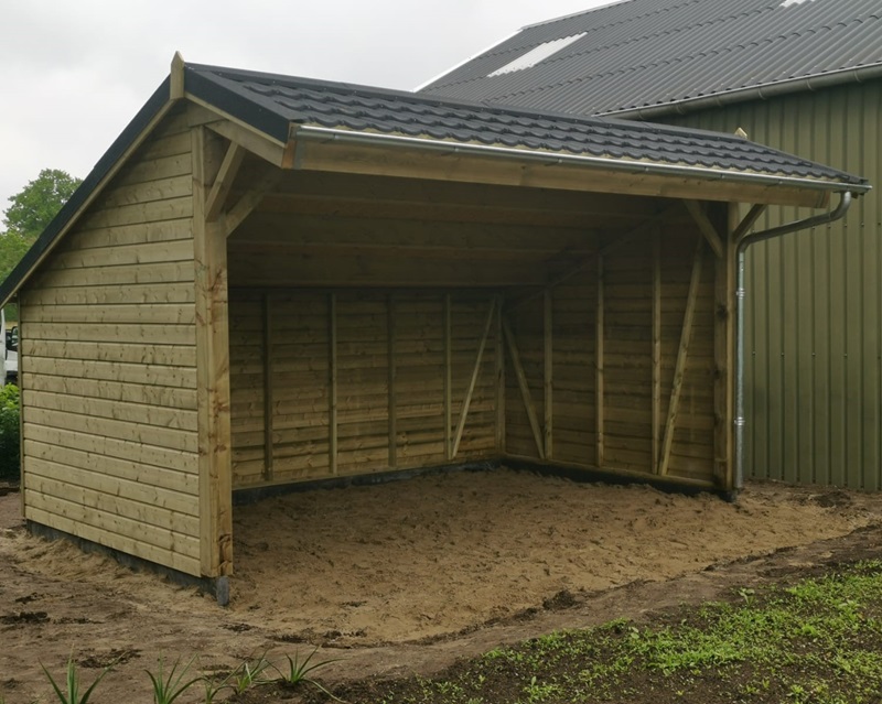 Overkapping type Hulst - Tuin en huis product foto hulst - BNS111 Hulst