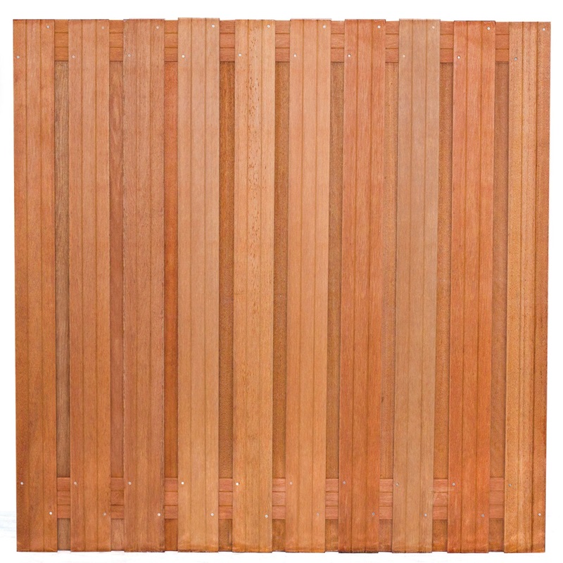 Tuinscherm hardhout Dronten diverse afmetingen TH27 - Tuinscherm dronten hardhout - Tuinscherm Dronten b35