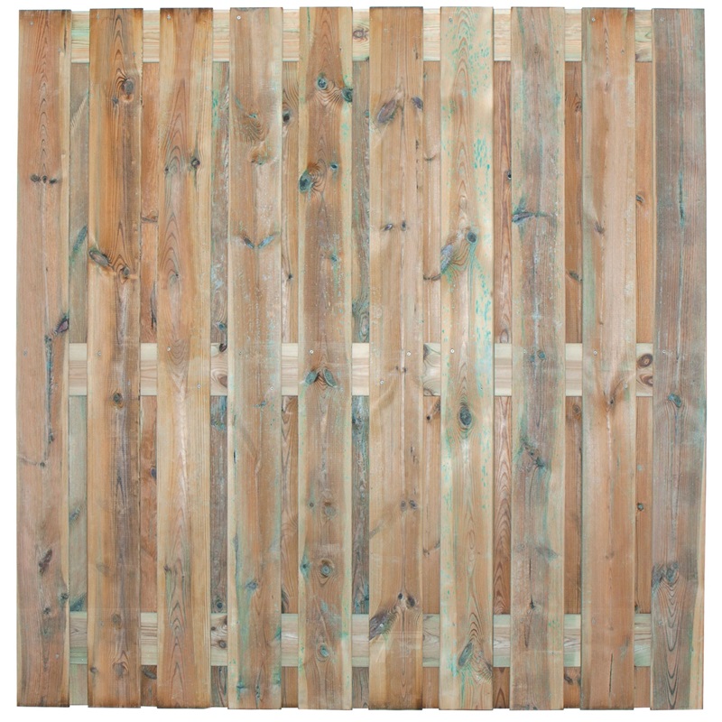 Tuinscherm grenen Prive 180x195cm TG44 - Tuinscherm prive tg44 - Tuinscherm Prive b27 