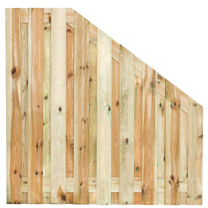 Tuinscherm grenen Vasse diverse afmetingen TG32 - Tuinscherm vasse tg32 verloop - Tuinscherm Vasse b26 
