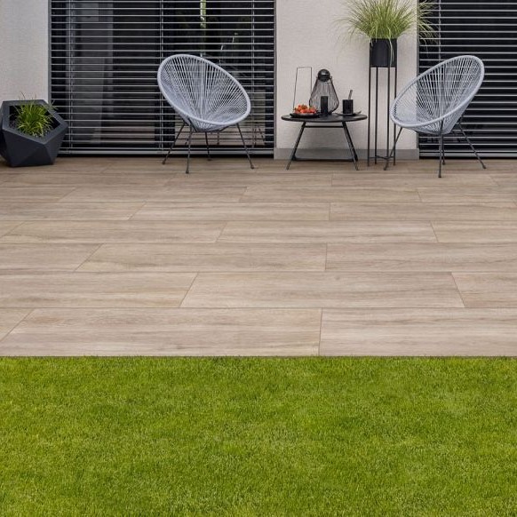 TwentyGres Parket Tortora KTBN04 120,8x30x2cm - Twentygres parket 120x30x2 tortora sfeer - KTBN04 Parket Tortora 120,8x30